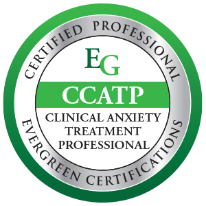 Clinical Anxiety Treatment Professional badge